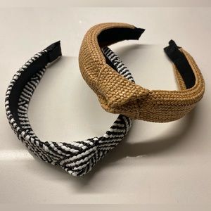 Anthropologie Raffia Headbands